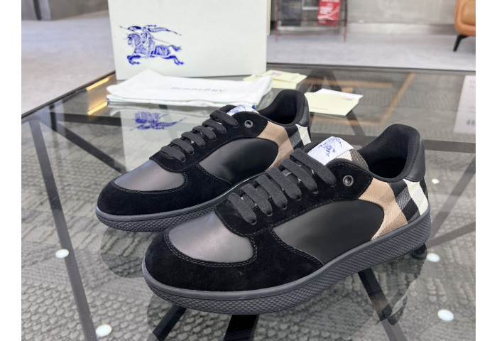 Bur*berry Check Terrace Sneakers