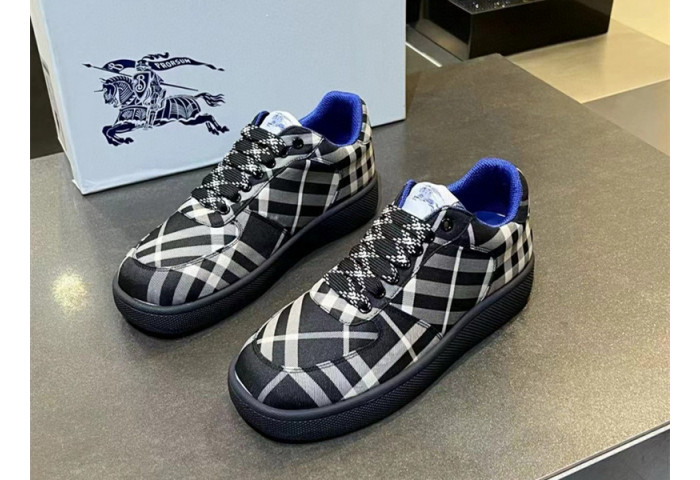 Bur*berry Check Terrace Sneakers BBR--3006