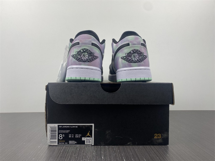 air jordan 1 low "tie-dye" dm1199-100