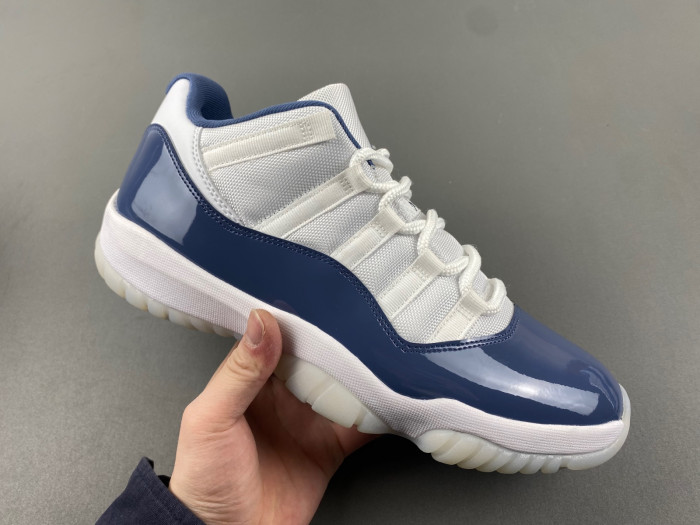 air jordan 11 low "diffused blue" fv5104-104