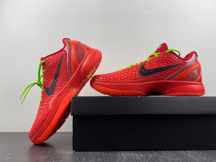 nike kobe 6 protro reverse grinch fv4921-600