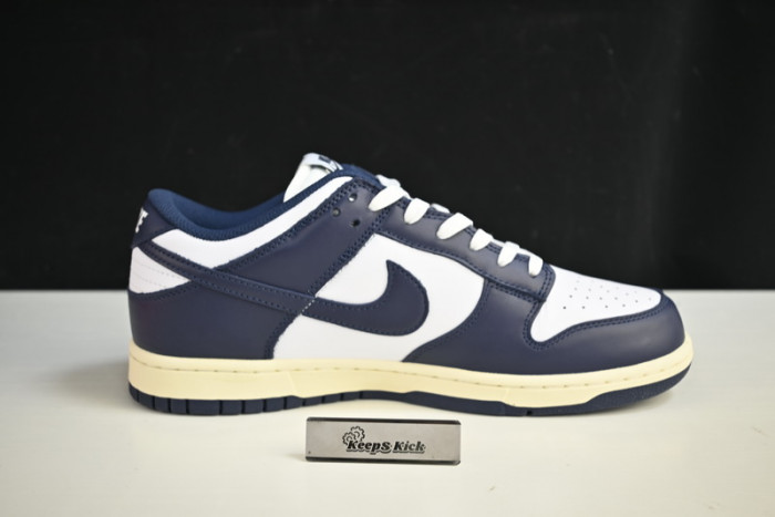 nike dunk low vintage navy dd1503-115