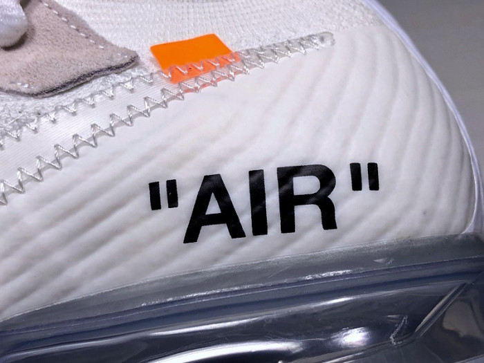 ow nike air vapormax white aa3831-100