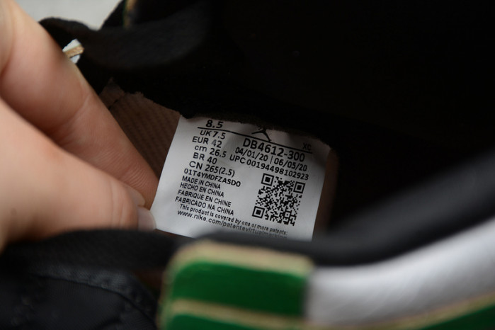 air jordan 1 high lucky green boston db4612-300