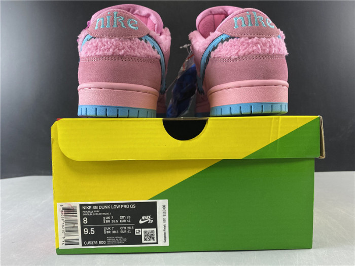 grateful dead x nike sb dunk low pink bear 2020 cj5378-600