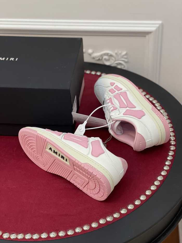 amiri* skel leather sneakers