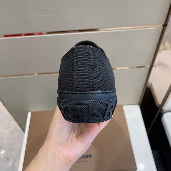 B**rry vintage check cotton sneakers