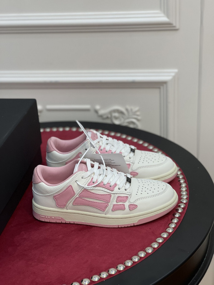 amiri* skel leather sneakers