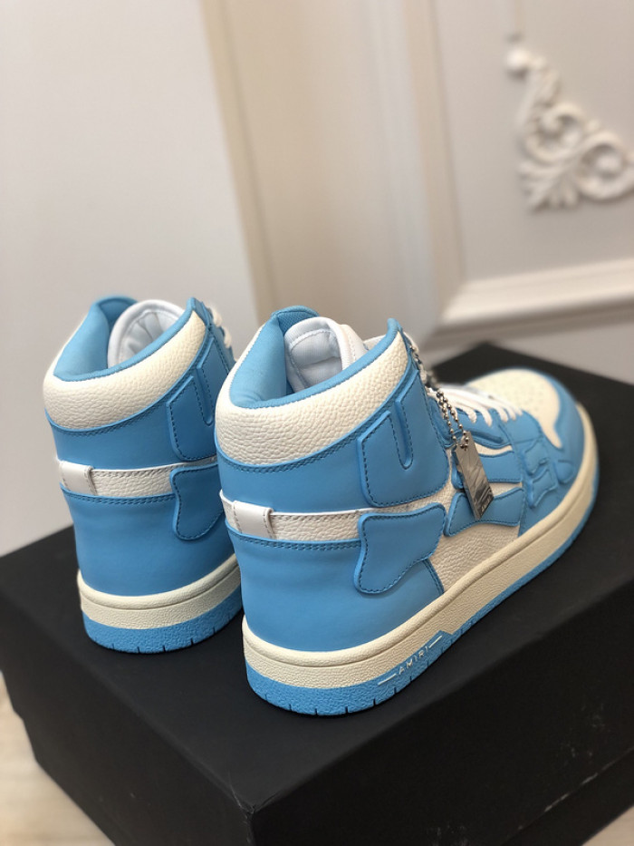 amiri* skel leather sneakers