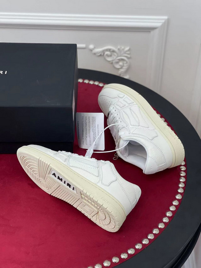 amiri* skel leather sneakers