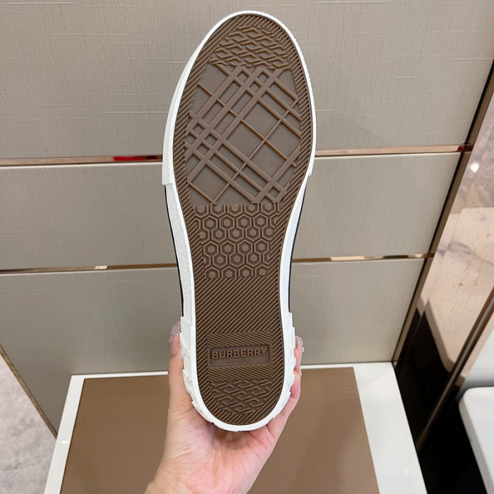 B**rry vintage check cotton sneakers