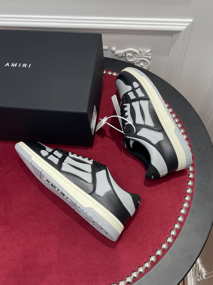 amiri* skel leather sneakers