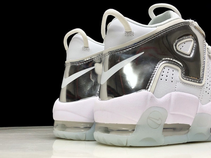 nike air more uptempo white Ch*0me blue tint 917593-100