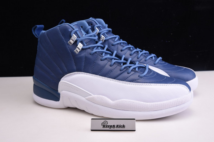 air jordan 12 indigo stone blue 130690-404