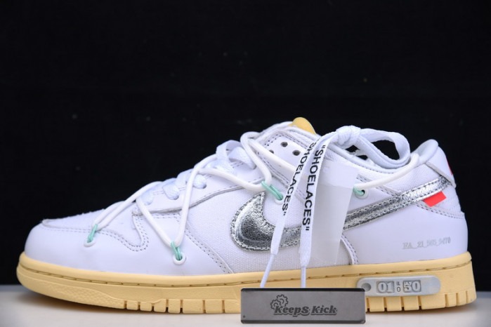 ow x dunk low ''lot 01 of 50''