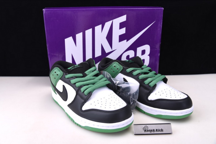 nike sb dunk low classic green bq6817-302