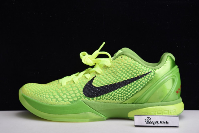 nike zoom kobe 6 protro ''grinch'' - cw2190-300